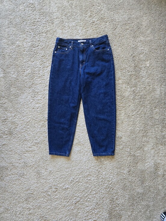 Levi's Denim - Levis Premium Loose Taper Crop Jeans Womens 29 Blue